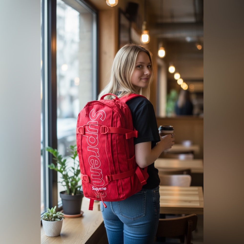 Supreme Backpack Red - Picture 12 of 12